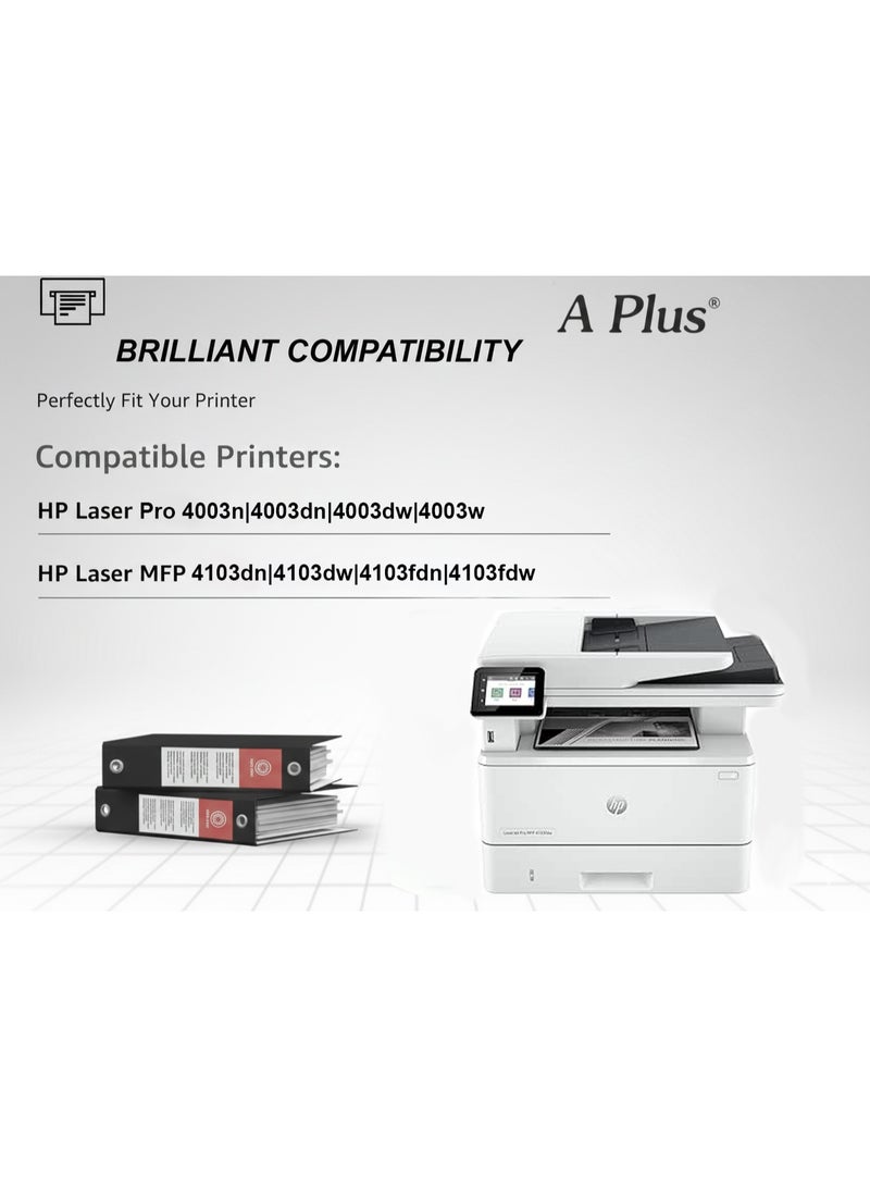 APlus 151A / W1510A Compatible Black Toner Cartridge for HP LaserJet Pro M4003 / MFP M4103 Series (3000 Page Yield) - Image 4